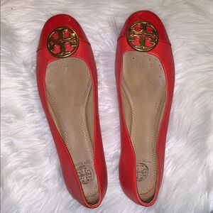 tory burch chelsea cap toe ballet